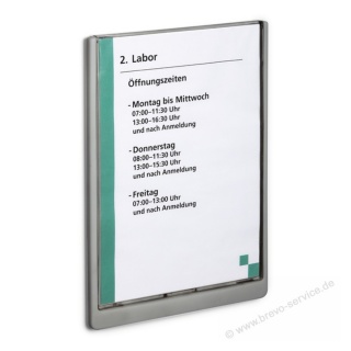 Durable Trschild Click Sign 486737 21 x 29,7 cm graphit